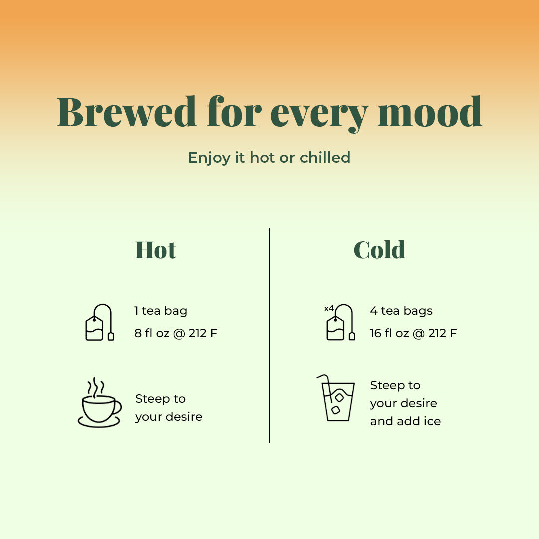 Renew – Organic Lemon Ginger Tea for Digestion & Gut Health