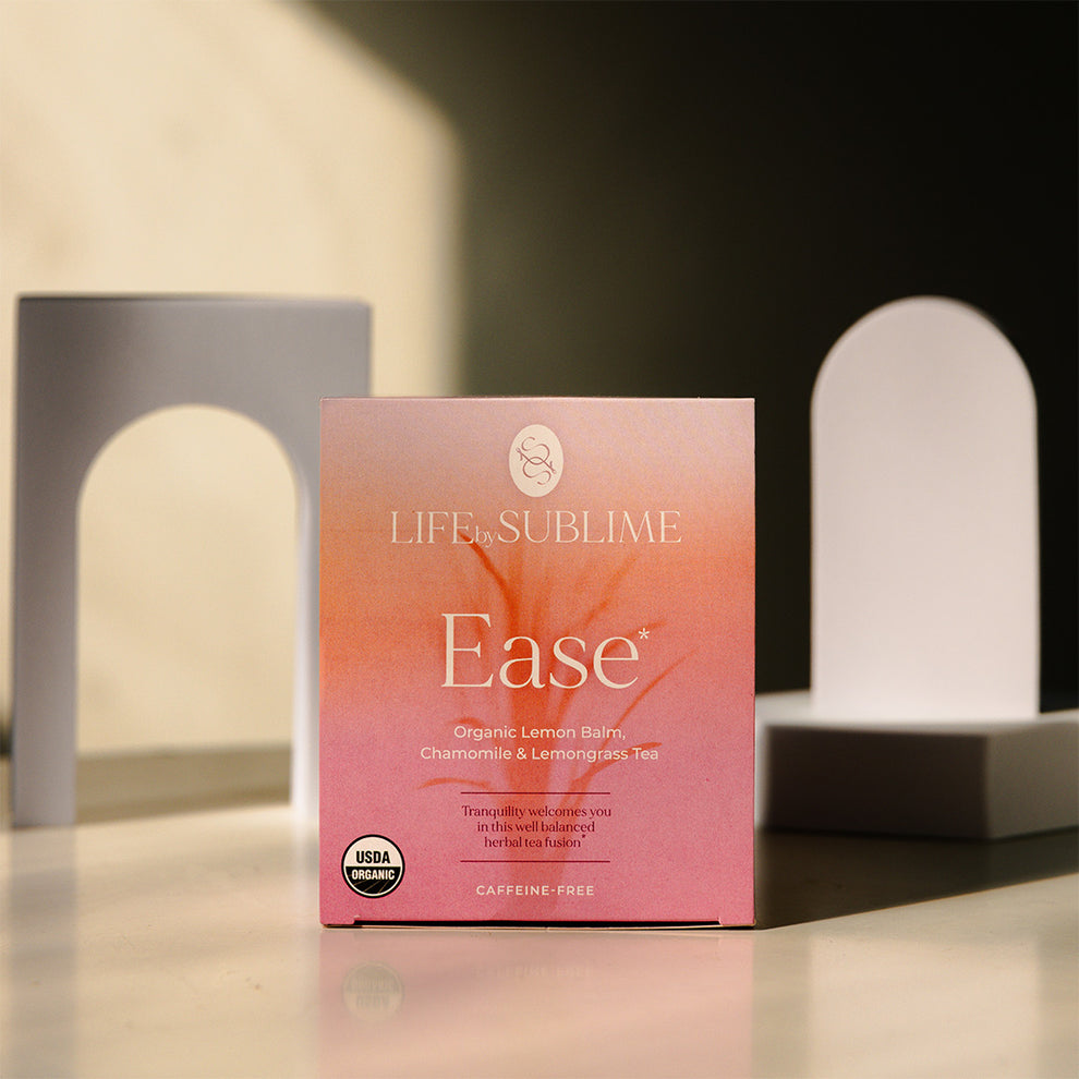 Ease Calming Tea Bags | Lemon Balm, Chamomile & Lemongrass Tea | Life ...