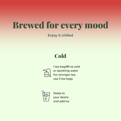 Heat – Organic Guaraná & Green Tea Iced Tea for Metabolism and Energy