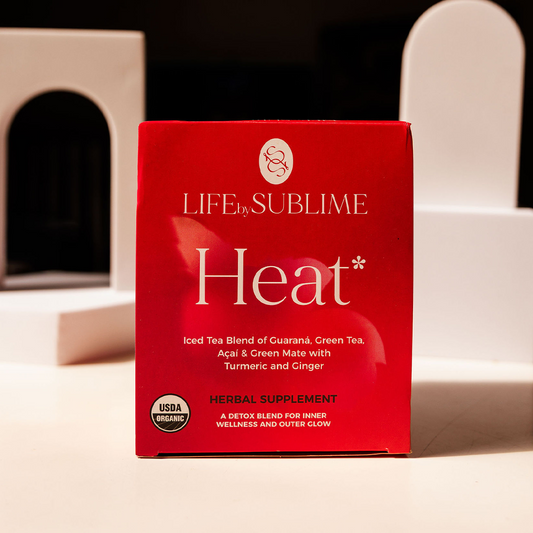 Heat – Organic Guaraná & Green Tea Iced Tea for Metabolism and Energy