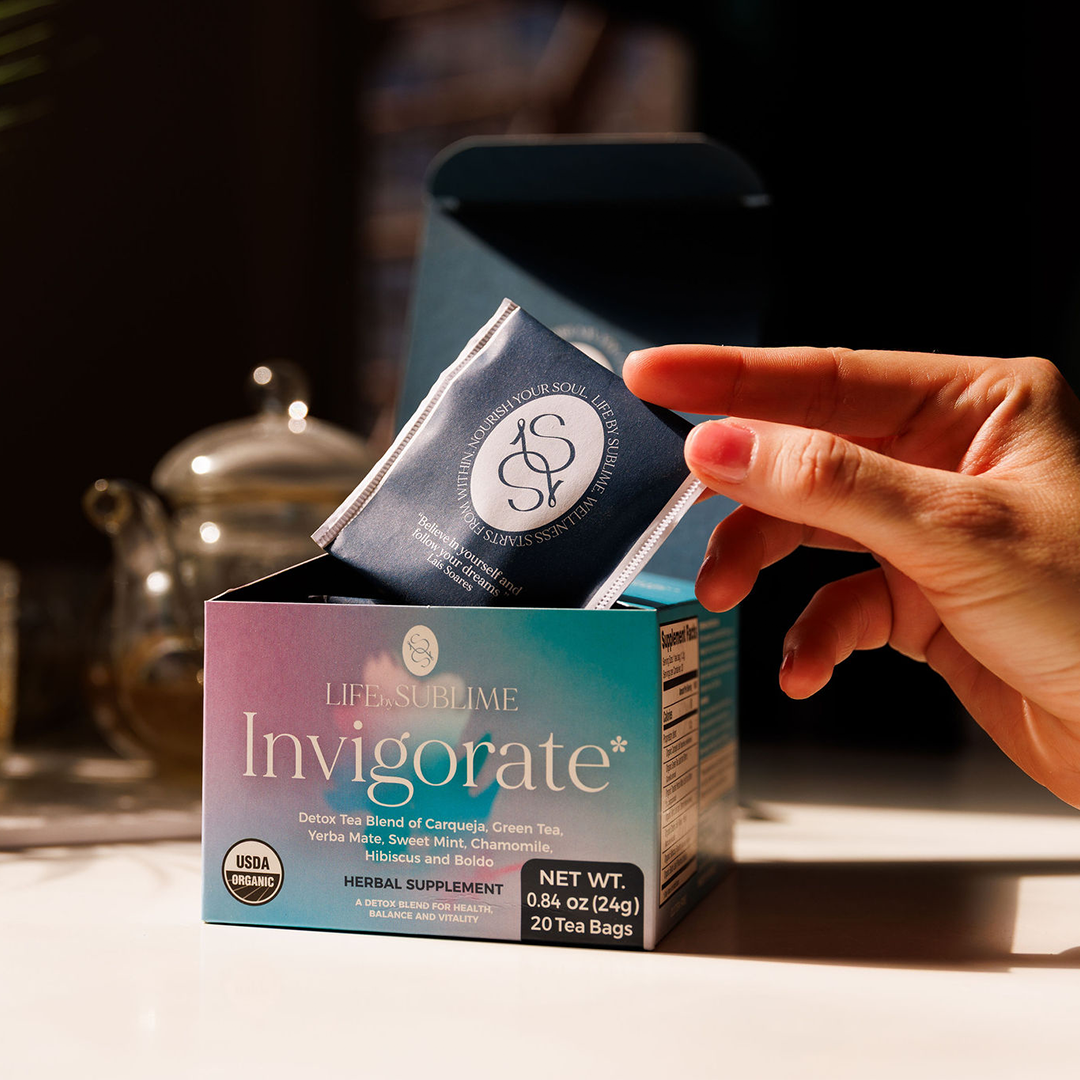 Invigorate – Organic Yerba Mate & Green Tea Blend for Energy and Detox