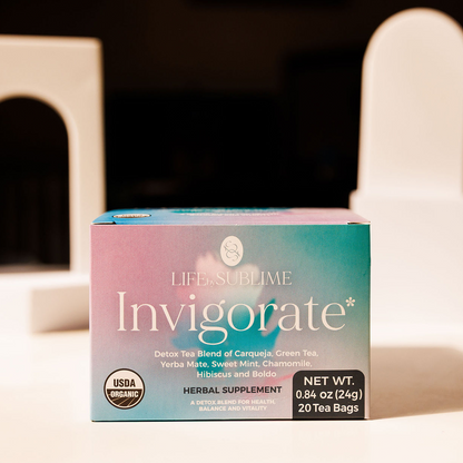 Invigorate – Organic Yerba Mate & Green Tea Blend for Energy and Detox