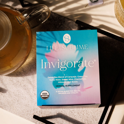 Invigorate – Organic Yerba Mate & Green Tea Blend for Energy and Detox