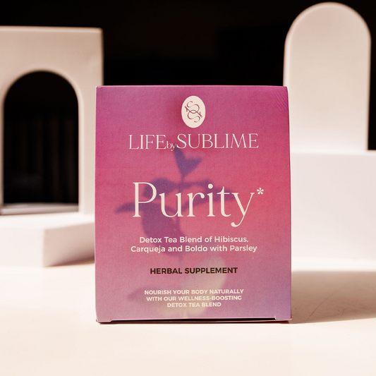 Purity – Organic Hibiscus & Herbal Detox Tea for Cleansing and Digestion